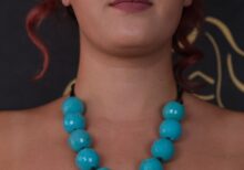 ETC0001- Firuze Taşı Choker Kolye